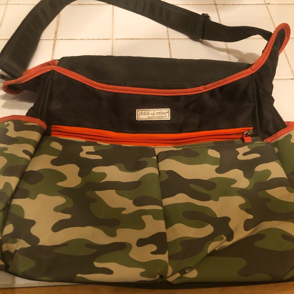 Camouflage Diaper Bag
